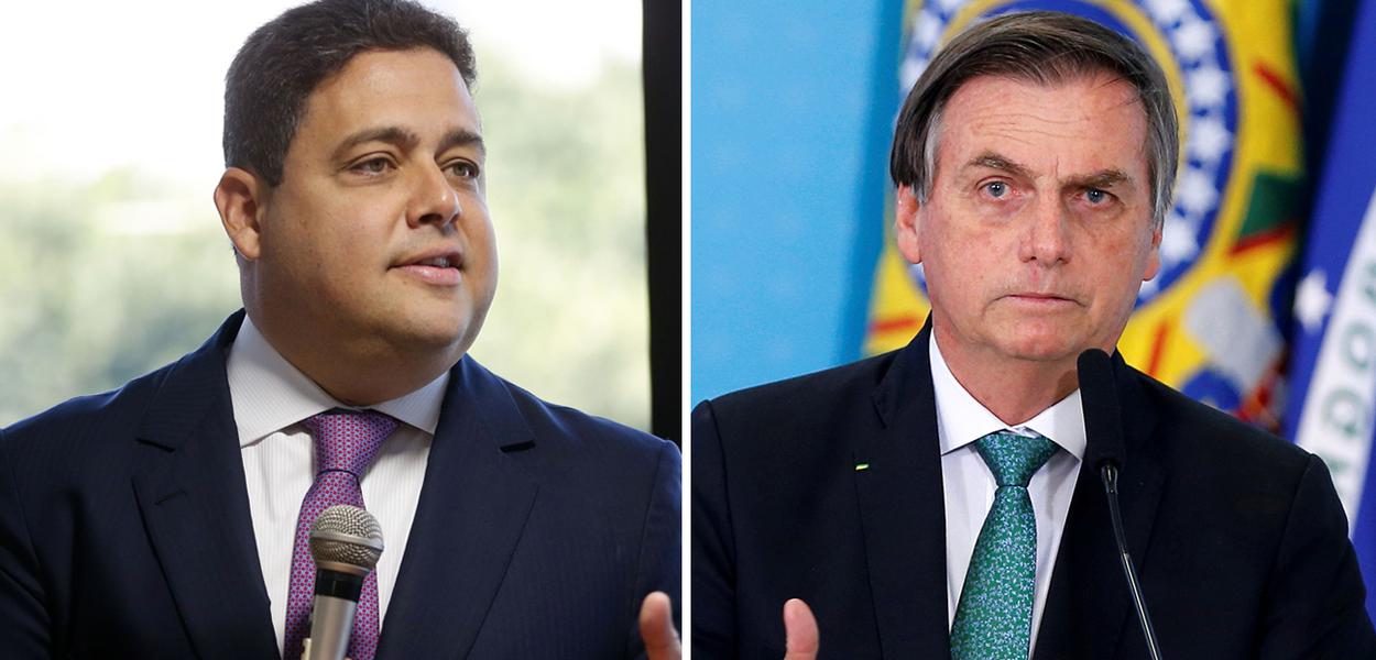 Felipe Santa Cruz e Jair Bolsonaro