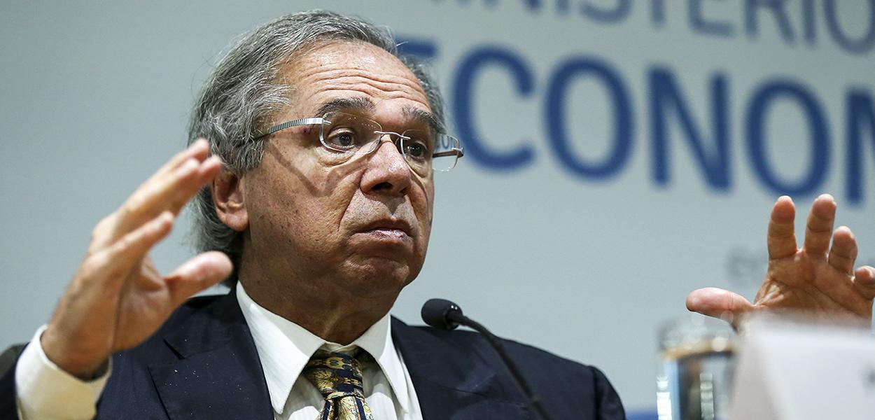 O ministro da Economia, Paulo Guedes.