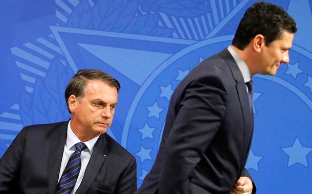 Jair Bolsonaro e Sergio Moro