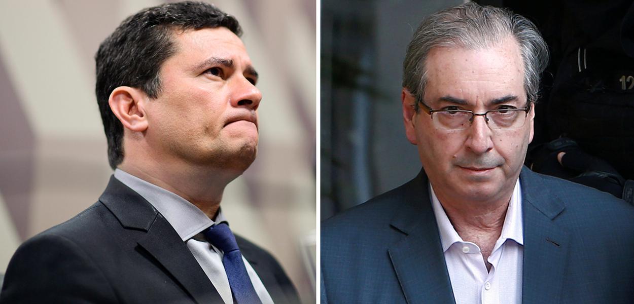 Sergio Moro e Eduardo Cunha