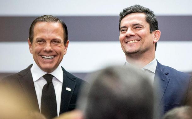 João Doria e Sergio Moro