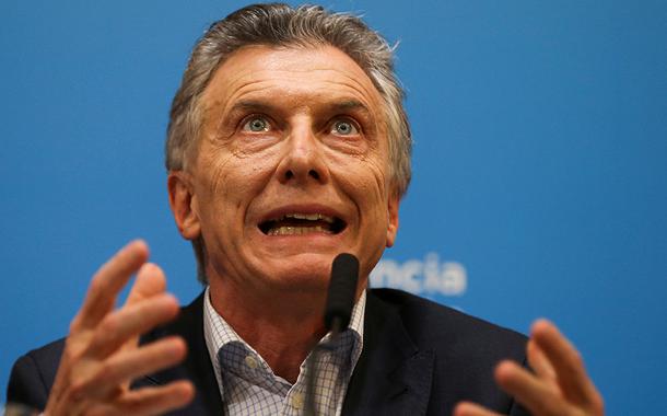 Presidente da Argentina, Mauricio Macri