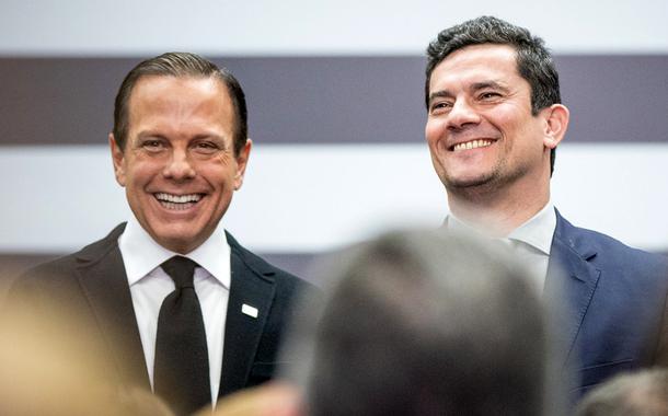 João Doria e Sergio Moro