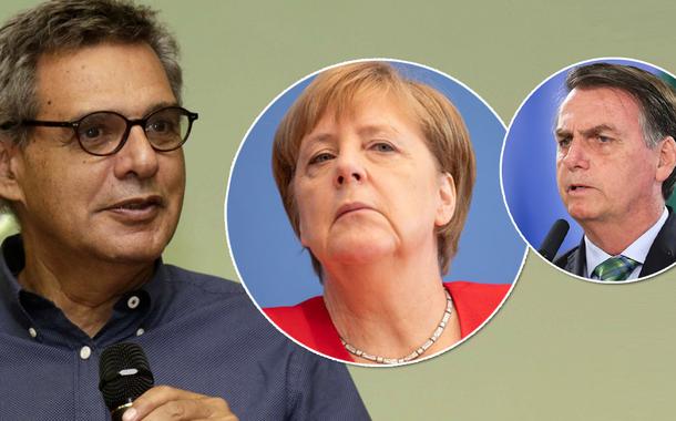 Dimenstein se solidariza com Merkel após truculência de Bolsonaro