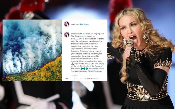 Madonna vai ao Instagram defender a Amazônia