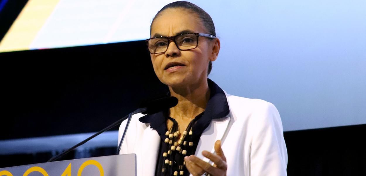 Marina Silva em discurso