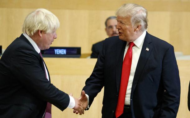 Trump e Johnson