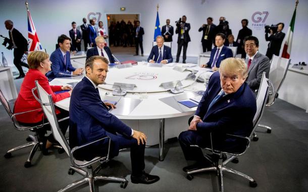 A última cúpula do G7 foi realizada na França, em agosto de 2019