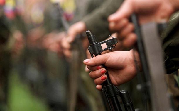 Soldados das Forças Armadas Revolucionárias da Colômbia (FARC).