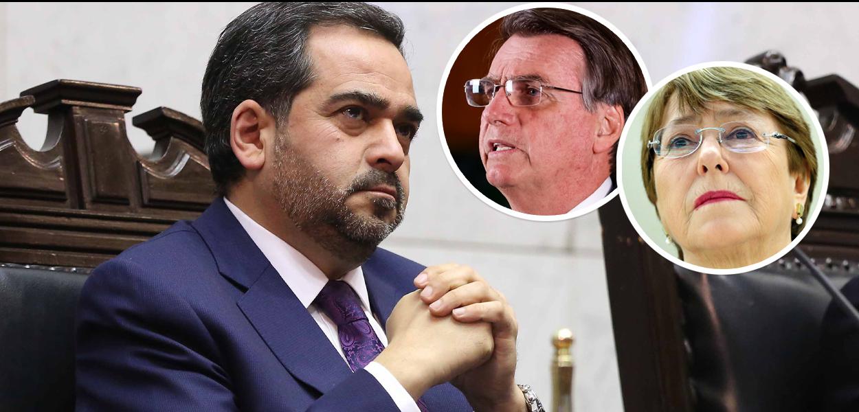 Bolsonaro ataca pai de Bachelet.