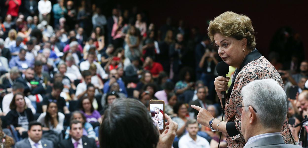 Brasília- DF. 04-09-2019- Seminário pela Soberania Nacional e Popular, com a presença de Dilma Roussef, Fernando Haddad e Guilherme Boullos. Foto Lula Marques
