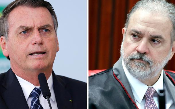 Jair Bolsonaro e Augusto Aras