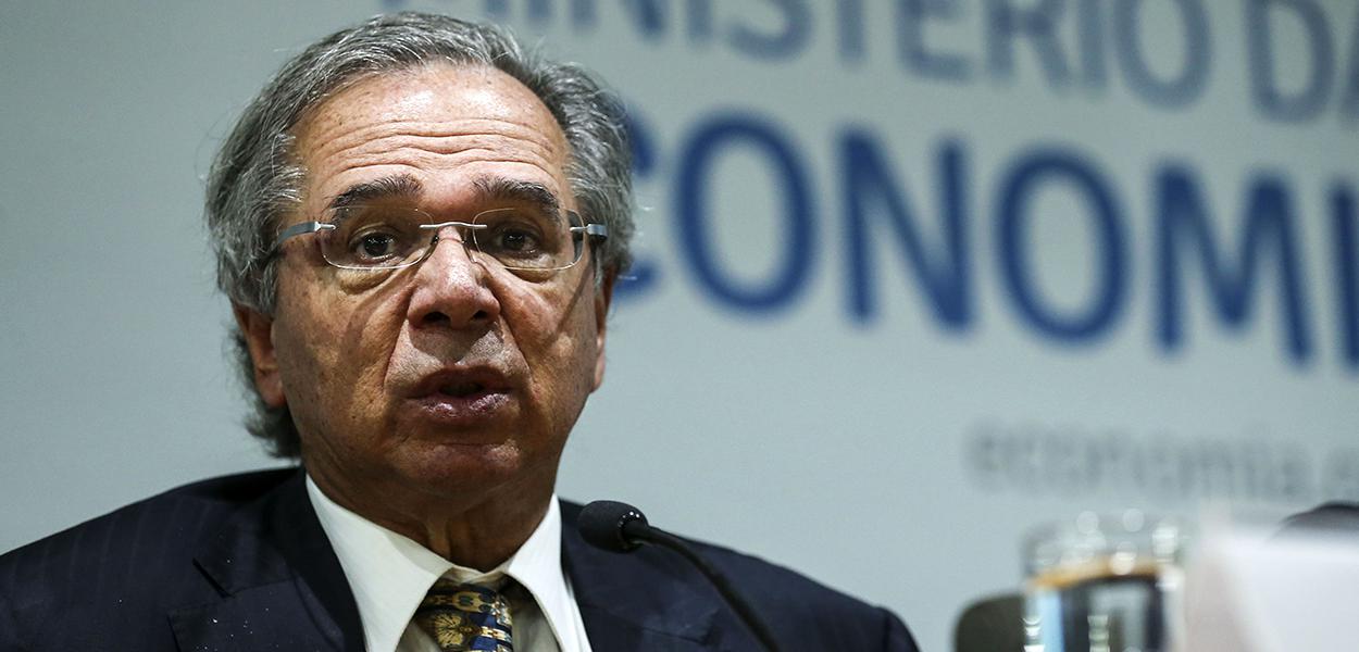 O ministro da Economia, Paulo Guedes