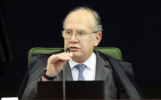 Ministro Gilmar Mendes durante a sessão da 2ª Turma