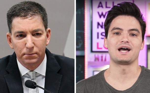 Glenn Greenwald e Felipe Neto