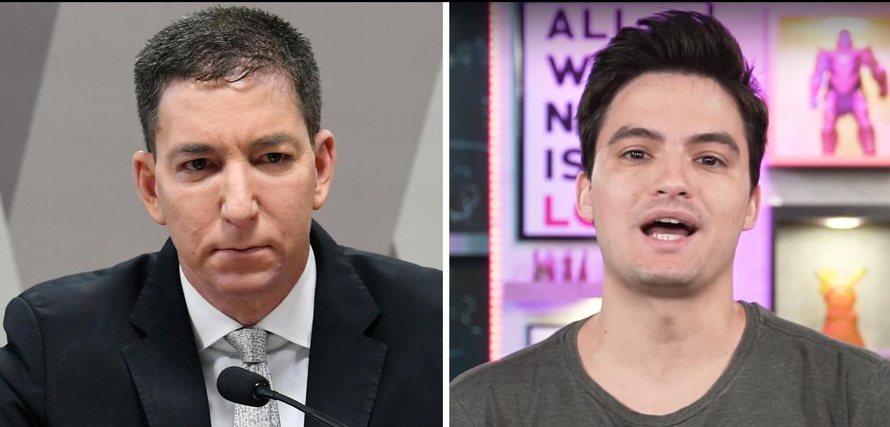 Glenn Greenwald e Felipe Neto