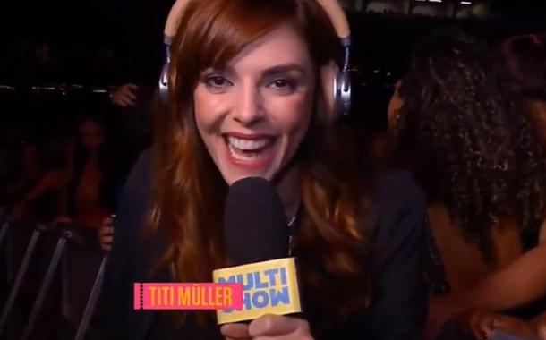 Apresentadora Titi Müller do Multishow