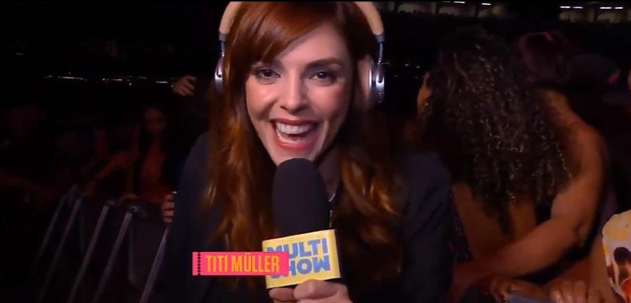 Apresentadora Titi Müller do Multishow