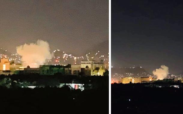 Atentado à embaixada norte-americana em Cabul, no Afeganistão.