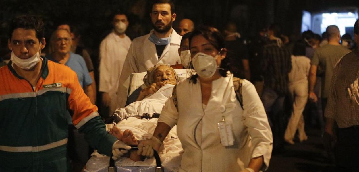Incêndio em Hospital da Zona Norte/RJ