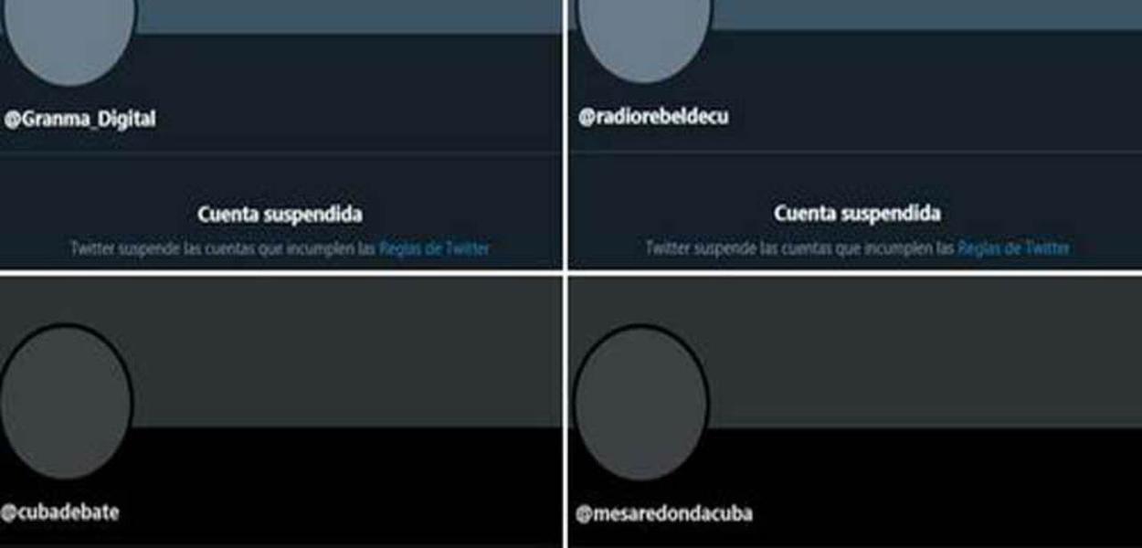 Twitter censura Cuba