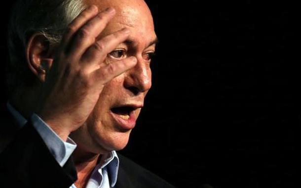 O prÃ©-candidato do PDT Ã  PresidÃªncia, Ciro Gomes, participa de evento em SÃ£o Paulo
18/06/2018
REUTERS/Paulo Whitaker