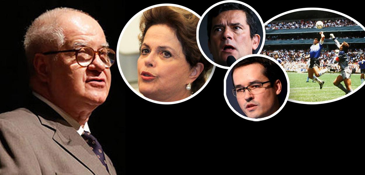 Gaspari agora diz que Dilma foi vítima de armação e que Moro fez gol de mão para derrubá-la