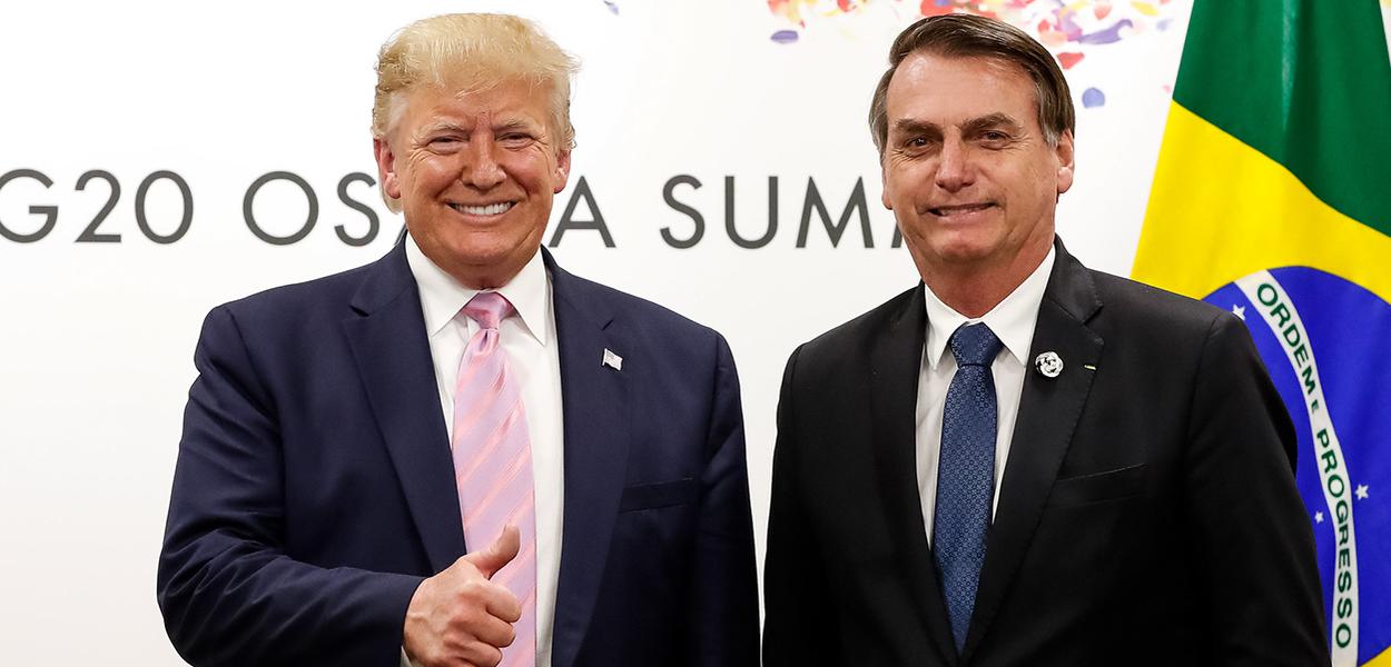 Jair Bolsonaro e Donald Trump