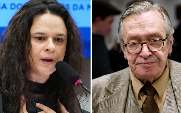 Janaina Paschoal e Olavo de Carvalho