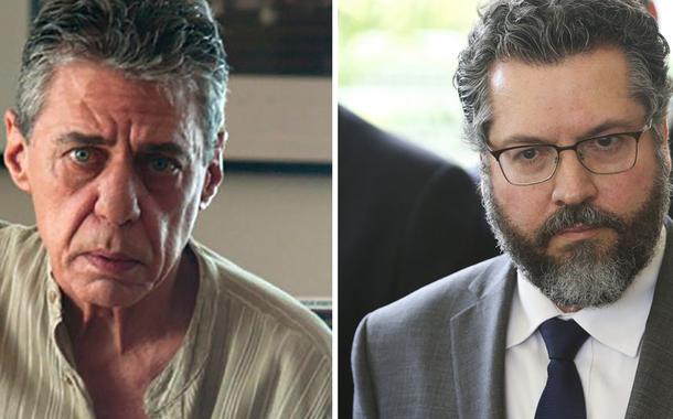 Chico Buarque e Ernesto Araújo