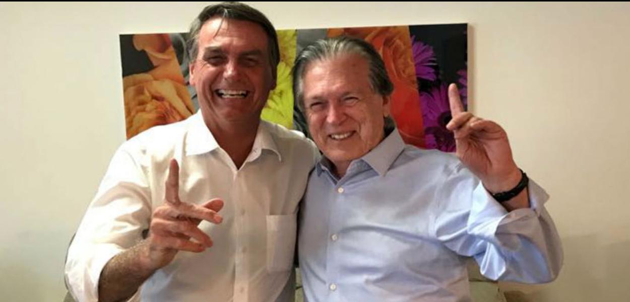 Jair Bolsonaro e Luciano Bivar