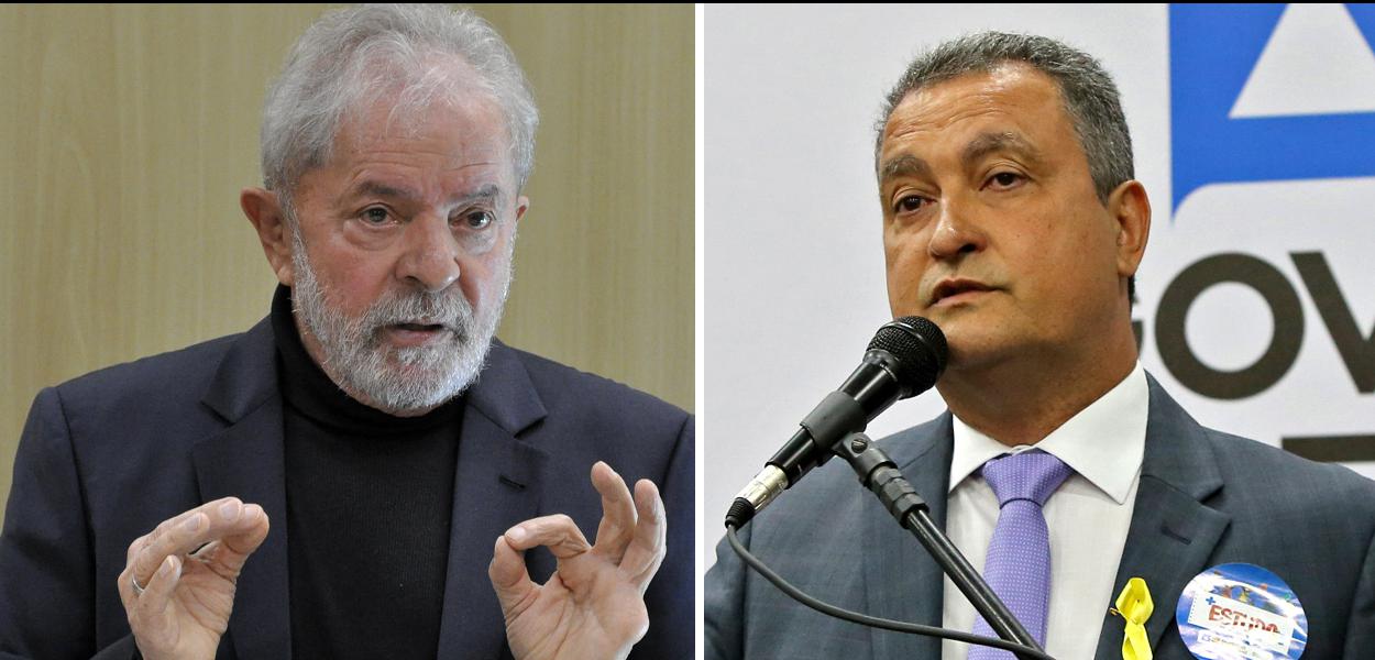 Ex-presidente Lula e Rui Costa