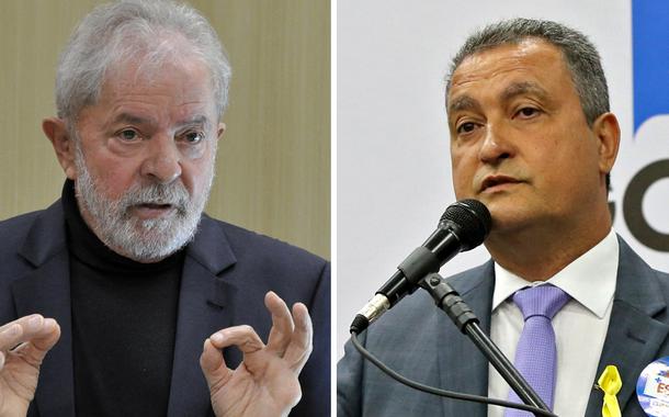 Ex-presidente Lula e Rui Costa