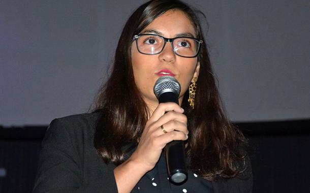 Jovem cientista Anna Luisa Beserra, premiada na ONU.