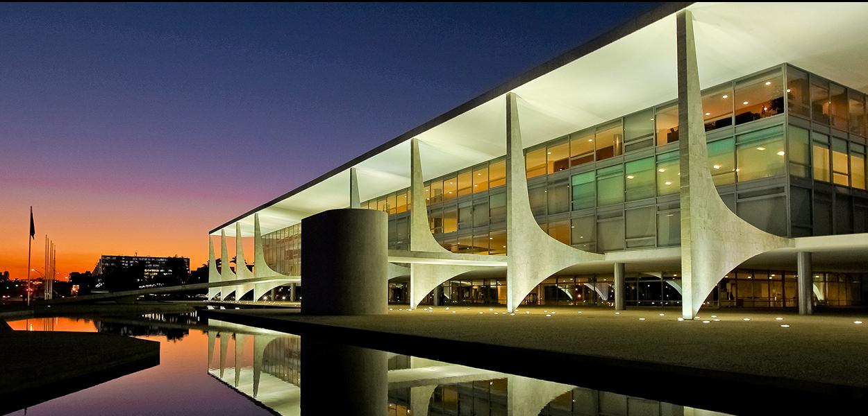 Fachada do Palácio do Planalto