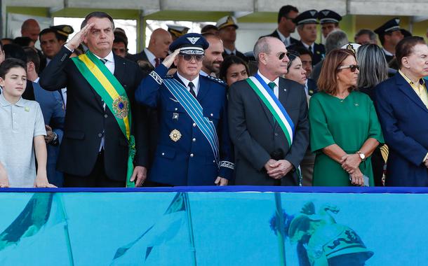 (Brasília - DF, 07/09/2019) Jair Bolsonaro durante  desfile Cívico por ocasião do Dia da Pátria