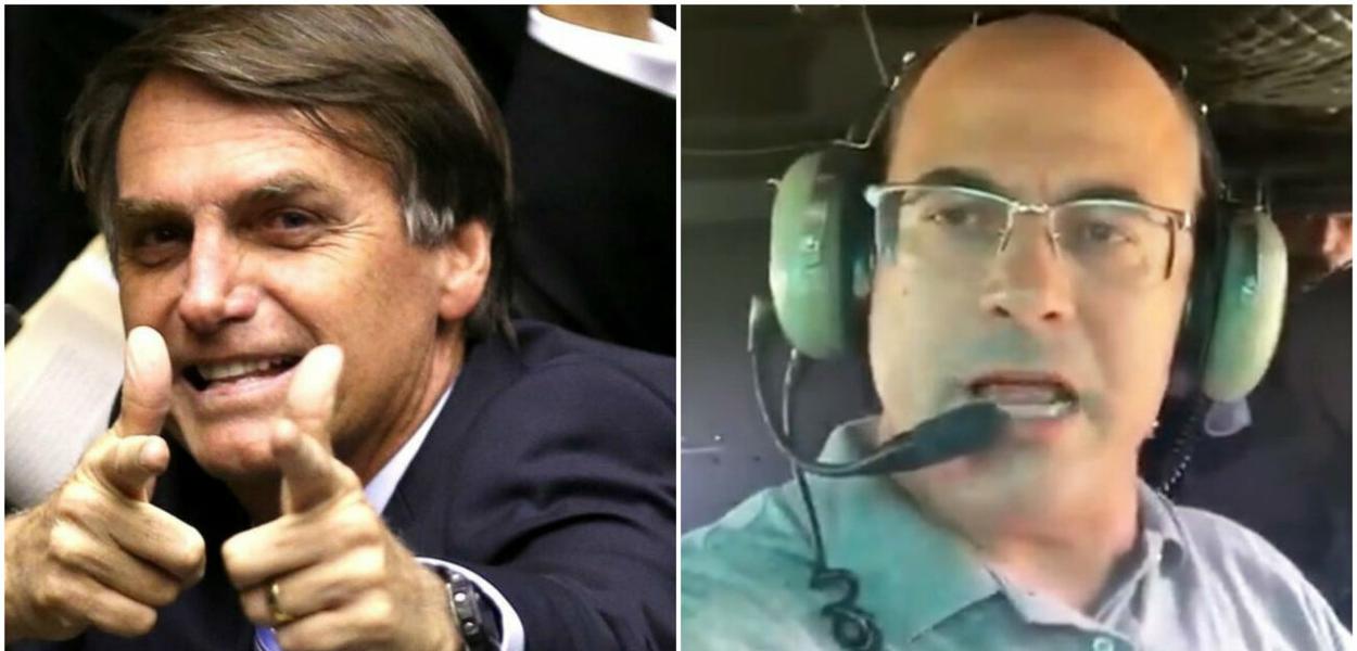 Jair Bolsonaro e Wilson Witzel