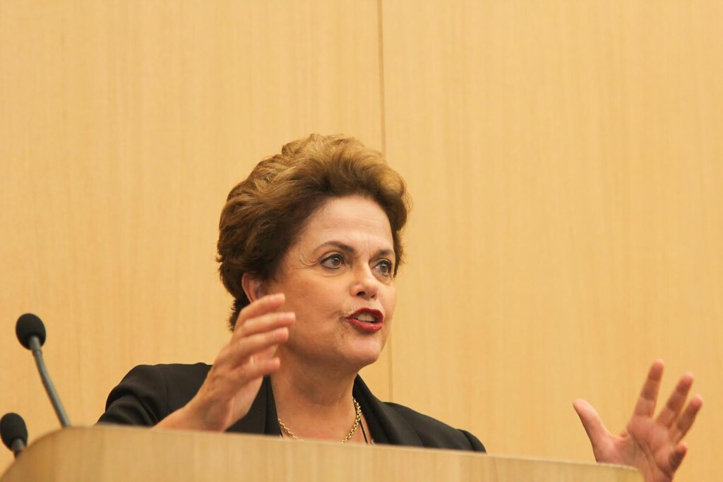 Dilma Rousseff, presidente dos Brics