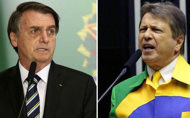 Jair Bolsonaro e deputado federal Bino Nunes