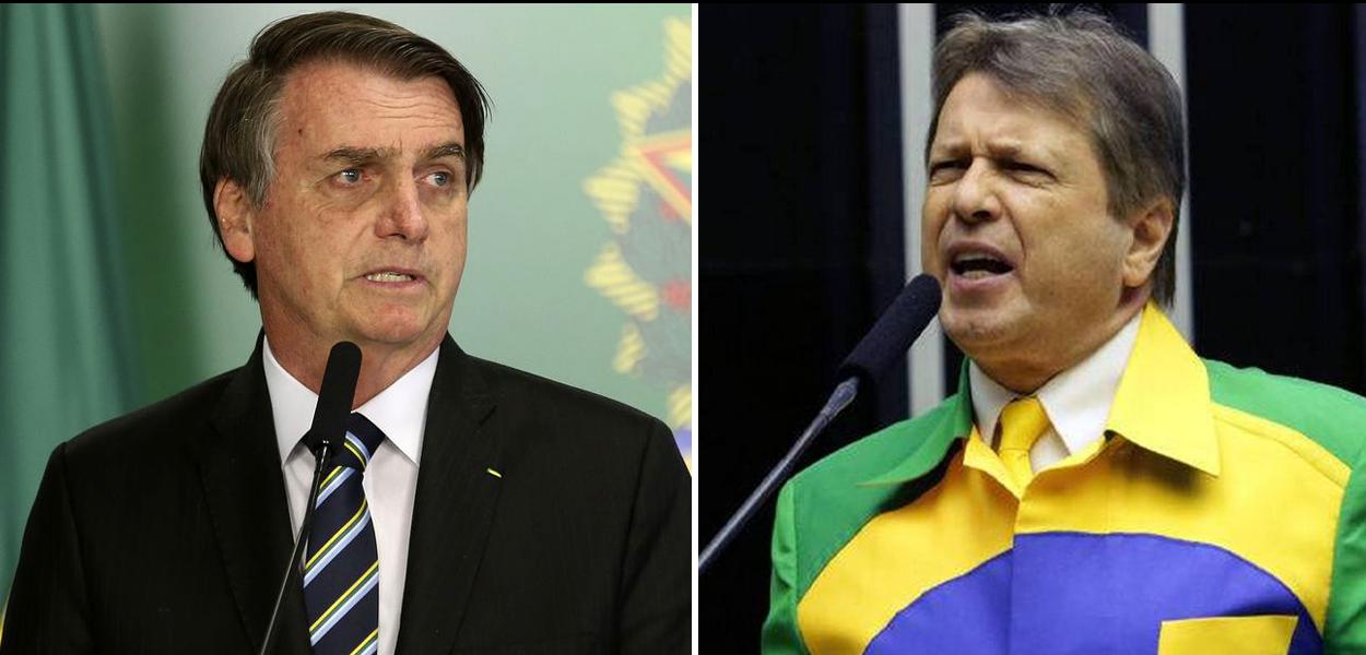Jair Bolsonaro e deputado federal Bino Nunes