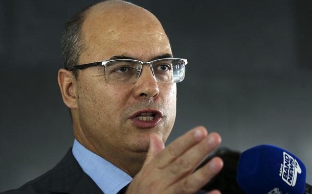 O governador do Rio de Janeiro, Wilson Witzel