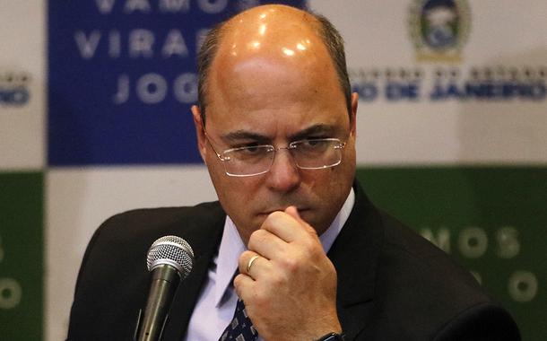 Pronunciamento do governador Wilson Witzel e secretários de Estado, no Palácio Guanabara, sobre a morte da menina Ágatha Félix durante ação da Polícia Militar no complexo de favelas do Alemão.