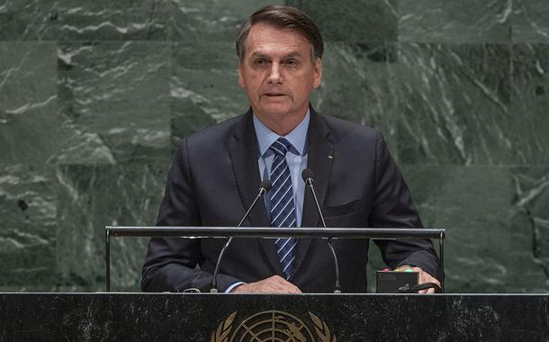 Jair Bolsonaro discursa na ONU