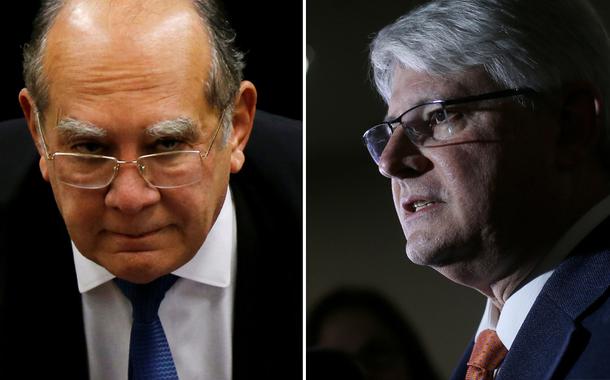 Gilmar Mendes e Rodrigo Janot