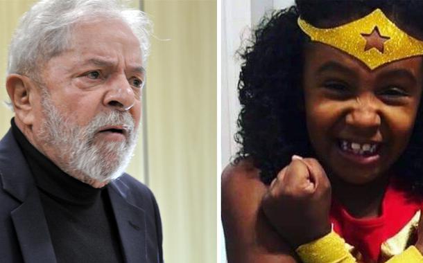 Lula se solidariza com a família de Ágatha Félix