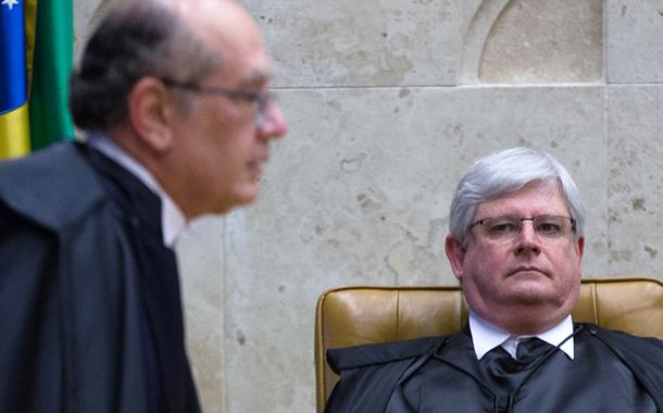 Gilmar Mendes e Rodrigo Janot