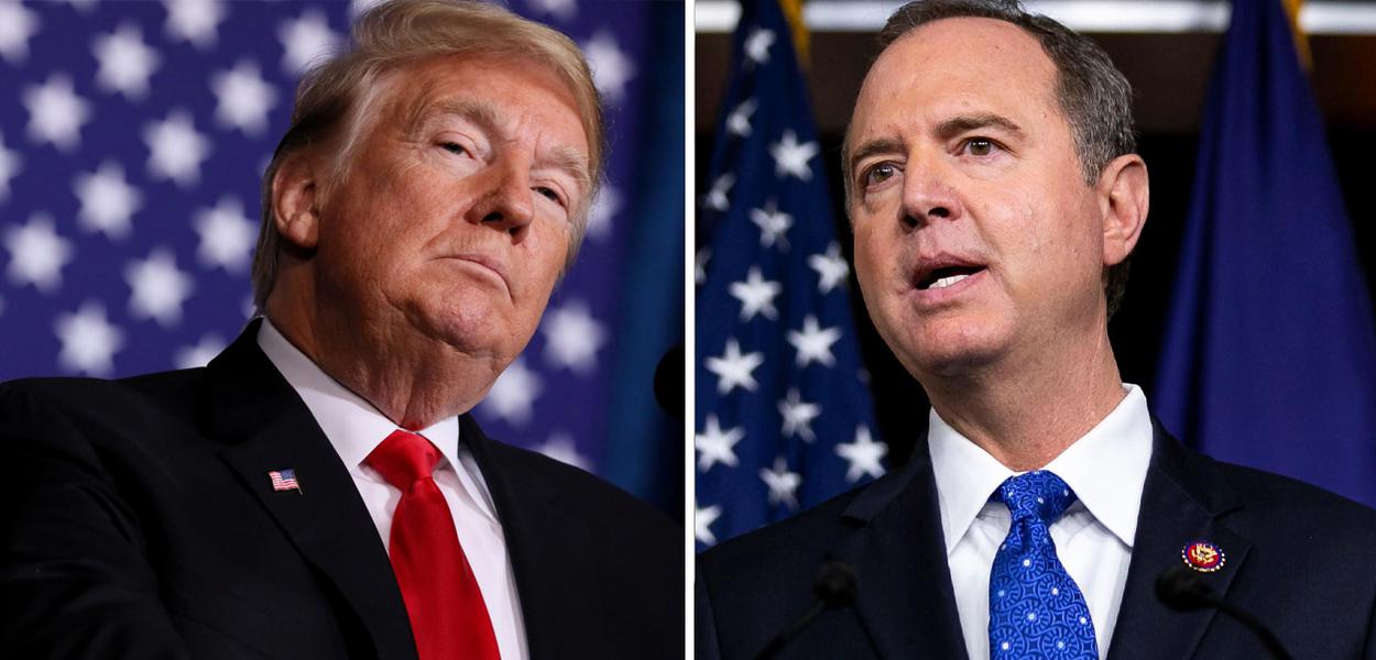 Donald Trump e Adam Schiff