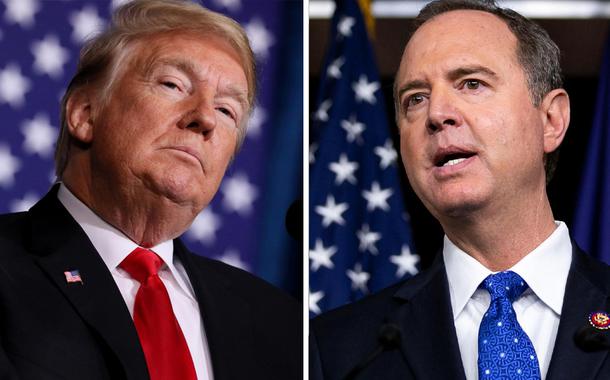 Donald Trump e Adam Schiff