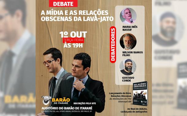 ‘Relações obscenas’, livro sobre a #VazaJato, será lançado amanhã, em São Paulo