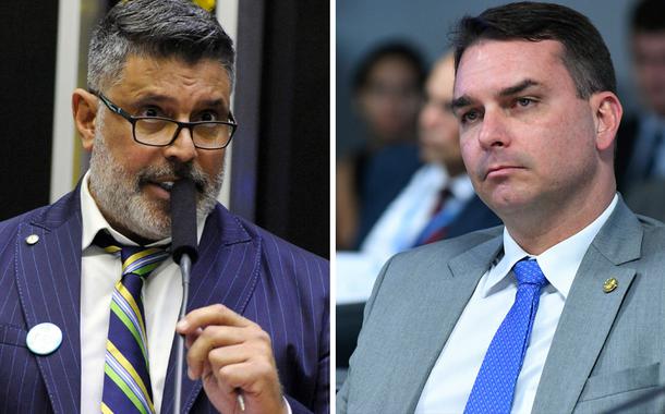 Alexandre Frota e Flávio Bolsonaro